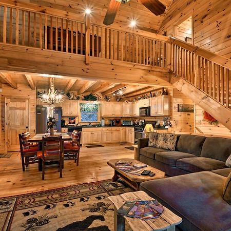 Riverside Ellijay Cabin With Hot Tub And Game Room Exteriér fotografie