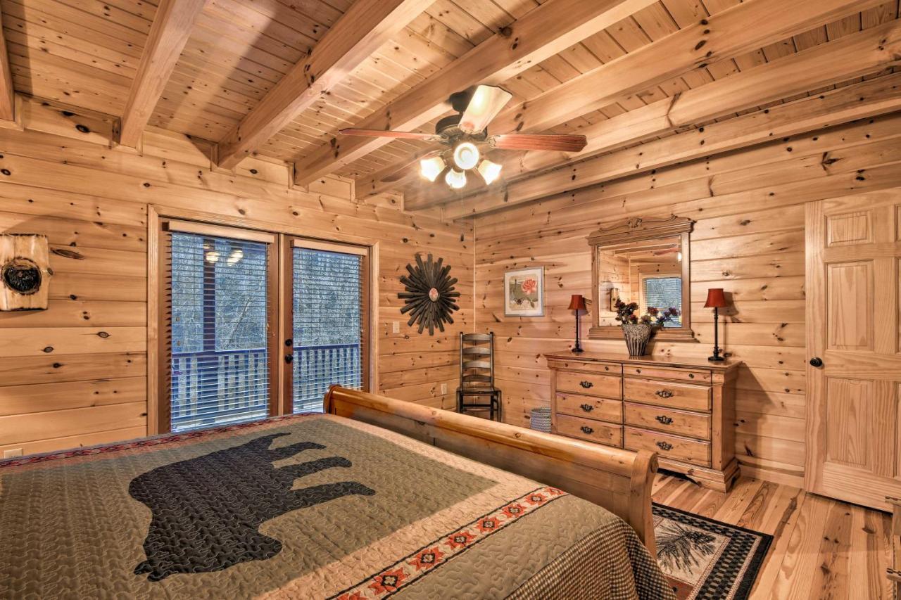 Riverside Ellijay Cabin With Hot Tub And Game Room Exteriér fotografie