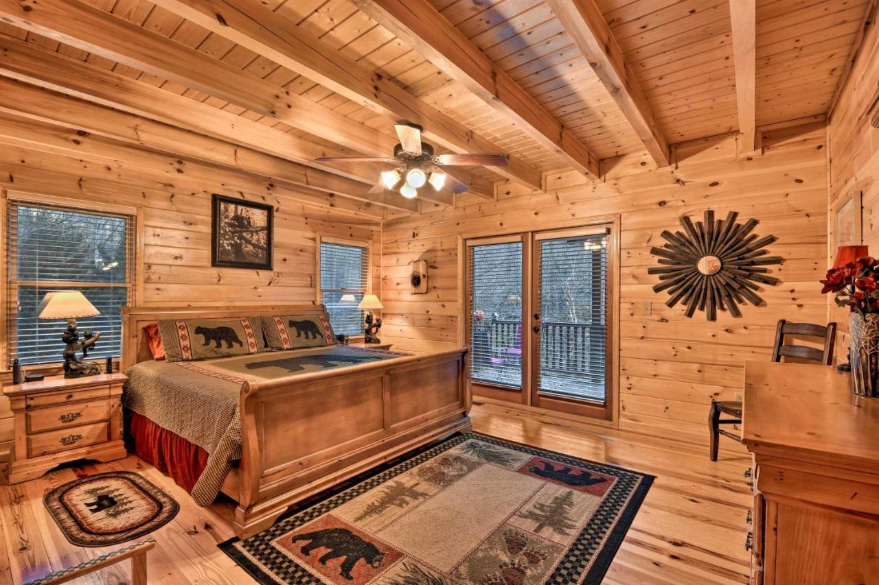 Riverside Ellijay Cabin With Hot Tub And Game Room Exteriér fotografie