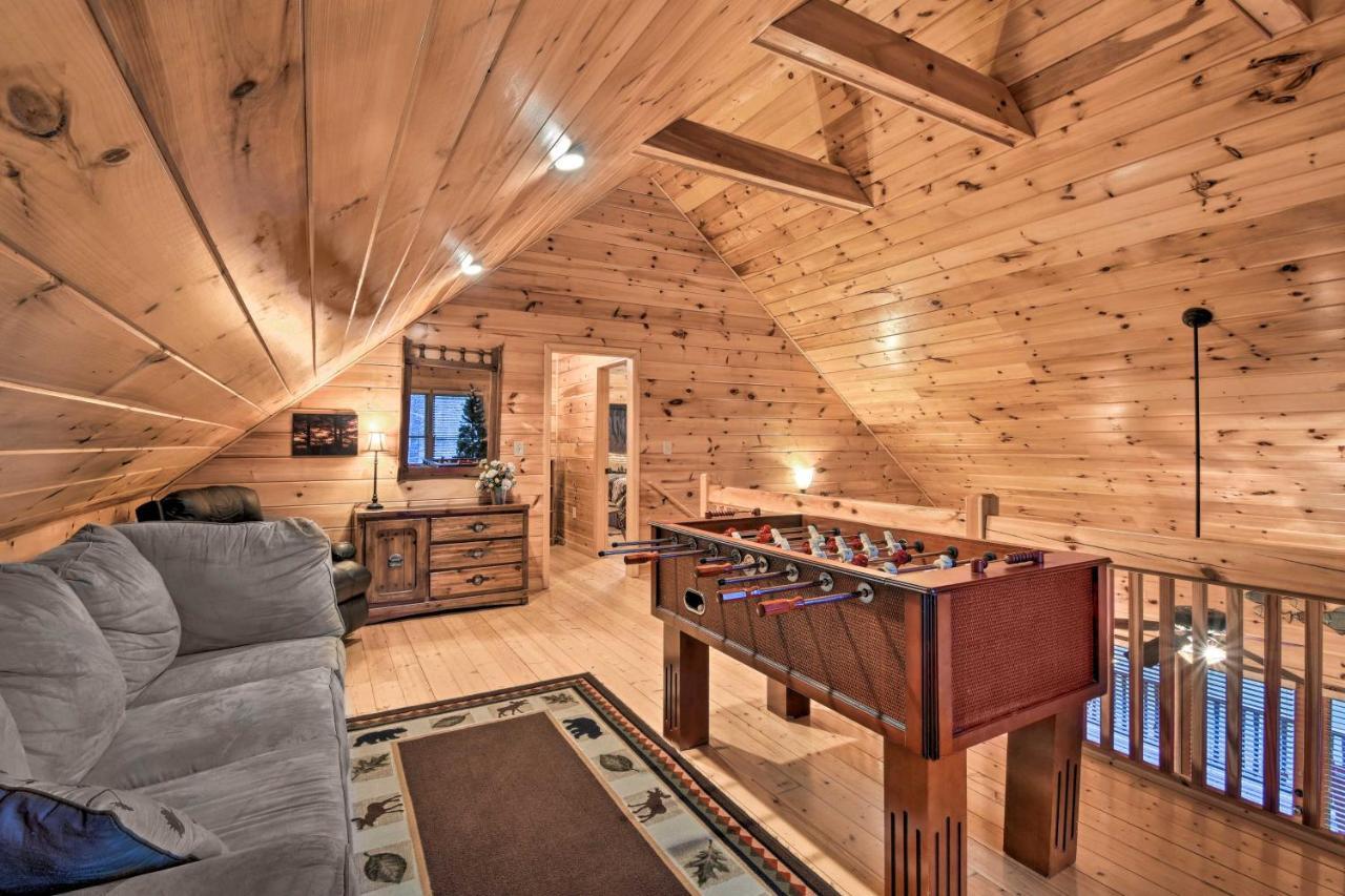 Riverside Ellijay Cabin With Hot Tub And Game Room Exteriér fotografie